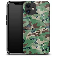 Etui i futerały do telefonów - Luksusowe etui na telefon komórkowy Green and Brown Camo Apple iPhone 12 mini - miniaturka - grafika 1