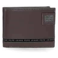 Paski - Pepe Jeans Pasek Portfel z portmonetką Brązowy 12,5x9,5x1 cm Skóra by Joumma Bags, Brązowy brązowy, Talla única, Portfel z portfelem - miniaturka - grafika 1