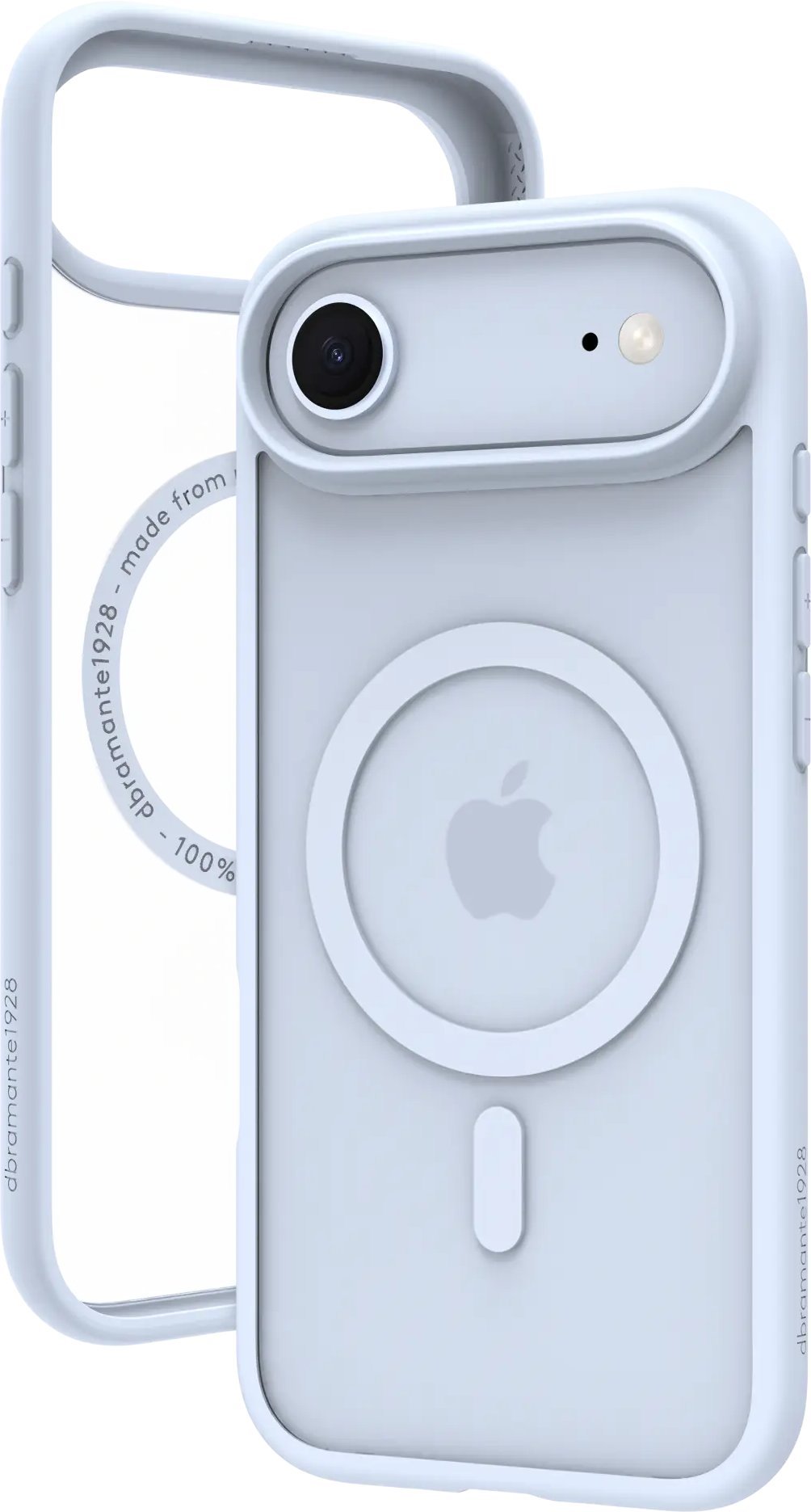 D Bramante Grenen - Tylny pokrowiec na telefon - MagSafe-Kompatibilität - błękitny - für Apple iPhone Air GN66GR006723