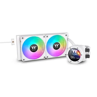 Thermaltake TH240 V2 Ultra EX ARGB Procesor Chłodnica cieczy all-in-one 12 cm Biały 1 szt. CL-W425-PL12SW-A - Tuning komputera - akcesoria - miniaturka - grafika 1