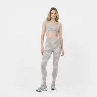 Spodnie sportowe damskie - Damskie legginsy treningowe CALVIN KLEIN WOMEN 00GWS3L608 - szare - Calvin Klein - miniaturka - grafika 1