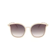 Okulary przeciwsłoneczne - ANA HICKMANN HICKMANN Mod. HI3065T Beige_Gold Okulary przeciwsłoneczne, Dorośli Unisex, Wielobarwny (Wielobarwny), Jeden rozmiar - miniaturka - grafika 1