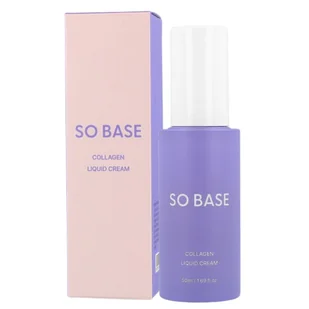 SO BASE Collagen Liquid Cream 50 ml - Krem do twarzy w formie nawilżającej mgiełki z kolagenem - Kremy do twarzy - miniaturka - grafika 1