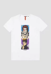 T-Shirt Męski Antony Morato Slim Fit Biały - M - Koszulki męskie - miniaturka - grafika 1