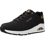 Buty trekkingowe damskie - Tenisówki Skechers Model Shimmer Away Kolor Czarny - miniaturka - grafika 1