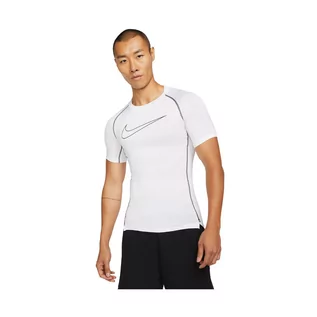 Koszulki i topy damskie - Nike Pro Dri-FIT Top kr. rękaw 100 : Rozmiar - XL - grafika 1