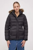 Kurtki damskie - Pepe Jeans kurtka damska kolor czarny zimowa - miniaturka - grafika 1
