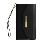 Etui i futerały do telefonów - Ideal of Sweden Etui na komórkę Mayfair Clutch na Apple iPhone 11 Pro/Xs/X Black Saffiano IDMC-I1958-01 - miniaturka - grafika 1