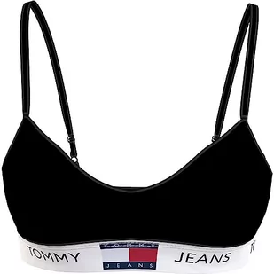 Tommy Jeans Biustonosze push-up damskie, Czarny, L - Biustonosze - miniaturka - grafika 1