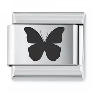 Charmsy - Murrano ITALIAN CHARMS Symbole Zwierzęta Motyl IH-243 - miniaturka - grafika 1