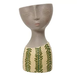 Wazon doniczka głowa kobiety nowoczesna 28cm - Donice - miniaturka - grafika 1