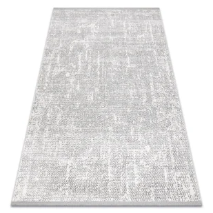 Dywan TULS nowoczesny, strukturalny, frędzle 51325 Melanż kość słoniowa / szary 180x270 cm - Dywany - miniaturka - grafika 1
