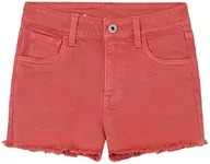Spodenki damskie - Pepe Jeans Dziewczęce szorty Patty, Czerwony (Studio Red), 16 lat - miniaturka - grafika 1