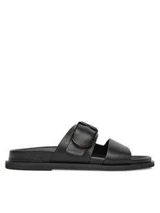 Badura Klapki FLOWER-LT778-93 Czarny - Klapki i japonki damskie - miniaturka - grafika 1