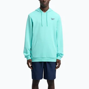 Bluza męska Reebok Identity Small Logo Hoodie ai aqua - Bluzy męskie - miniaturka - grafika 1