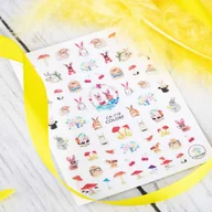 Ozdoby do paznokci - Allepaznokcie Naklejki do paznokci cienkie samoprzylepne wielkanocne Colorf CA-118 - miniaturka - grafika 1