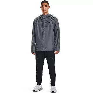 Kurtki męskie - Under Armour Kurtka męska Ua Stormproof Cloudstrike 2.0 Jacket, Pitch Gray, 1374644-012, XXL - grafika 1