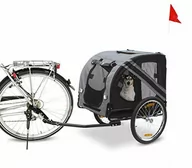 Sprzęt podróżny i transportery dla psów - Karlie karlie Flamingo 31605  Doggy Liner Economy  125 x 95 x 72 cm, szary/czarny 31605 - miniaturka - grafika 1
