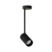 Lampy sufitowe - Nowodvorski Lampa punktowa natynkowa MONO LONG S 25cm 10W GU10 czarny 7727 - miniaturka - grafika 1