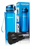 Butelki filtrujące - Bidon Filtr Butelka Aquaphor City Niebieska + 3 Wkłady - miniaturka - grafika 1