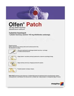 Mepha Olfen Patch 5 szt. - Stawy, mięśnie, kości - miniaturka - grafika 1
