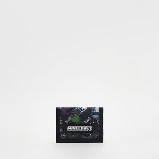 Portfele - Reserved - Portfel Minecraft - Czarny - grafika 1