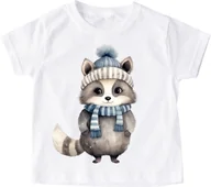 Koszulki dla dziewczynek - Koszulka dla dziecka zwierzak4 - miniaturka - grafika 1