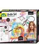 Zabawki kreatywne - LENA Zestaw kreatywny "Batik Boho" - 8+ - miniaturka - grafika 1