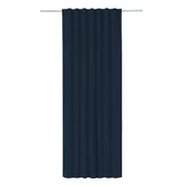 Zasłony - Zasłona zaciemniająca Annalise granatowa 200 x 280 na taśmie Inspire - miniaturka - grafika 1