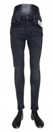 Spodnie męskie - Jeansy Levi's - Skinny Taper - 845580174 czarne rurki Levis oryg. - W30/L30 - miniaturka - grafika 1