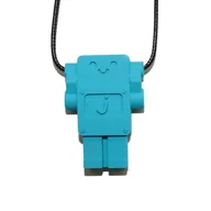 Gryzaki dla dzieci - BABY&TRAVEL Jellystone Designs Gryzak terapeutyczny Robot niebieski, 1szt. - miniaturka - grafika 1
