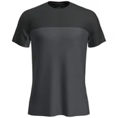 Koszulki sportowe męskie - Męska koszulka Icebreaker Men Merino 125 Cool-Lite™ Sphere III SS Tee Colour Block Rozmiar: XXL / Kolor: szary/czarny - miniaturka - grafika 1