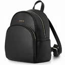 Plecak damski skórzany miejski elegancki czarny skóra ekologiczna ZAGATTO ZG978