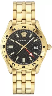 Zegarek Zegarek Versace VE7C00723 GRECA TIME GMT - Zegarki męskie - miniaturka - grafika 1