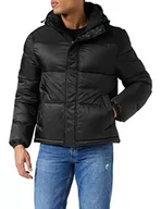 Kurtki męskie - MUSTANG Męska kurtka Daniel H Outdoor Blouson, Black 4142, M - miniaturka - grafika 1