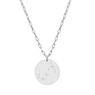 Bransoletki - Naszyjnik damski znaki zodiaku konstelacje ze stali szlachetnej Skorpion - Manoki - miniaturka - grafika 1