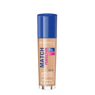 Podkłady do twarzy - Rimmel Match Perfection Foundation SPF20 podkład w płynie 203 True Beige 30ml - miniaturka - grafika 1