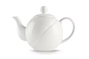 Dzbanek RESEDA biały, 20,5x17, porcelana - Dzbanki i imbryki - miniaturka - grafika 1
