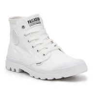 Trampki damskie - Buty Palladium Pampa Hi Mono 73089-116 białe - miniaturka - grafika 1