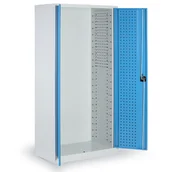 Szafy i regały magazynowe - Metalowa szafa warsztatowa, 1950 x 950 x 500 mm - miniaturka - grafika 1