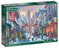 Puzzle - Jumbo Puzzle 1000 Falcon Święta Bożego Narodzenia w NY - miniaturka - grafika 1