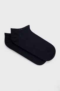 Calvin Klein Skarpetki (2-pack) męskie kolor granatowy - Skarpetki męskie - miniaturka - grafika 1