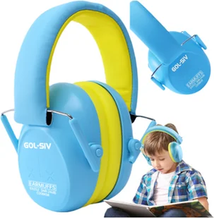 FONOTE EARMUFFS BLUE Nauszniki ochronne dla dzieci niebieskie - Zabezpieczenia dla dzieci - miniaturka - grafika 1