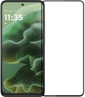 Szkła hartowane na telefon - Mocolo Szkło hartowane TG + Full Glue do Moto G35, czarna ramka - miniaturka - grafika 1