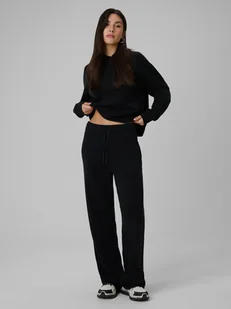 4F Spodnie dresowe z modalem damskie - czarne XXL - Spodnie sportowe damskie 4F Spodnie dresowe z modalem damskie - czarne XXL - Spodnie sportowe damskie - miniaturka - grafika 1