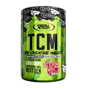 Kreatyna Real Pharm Tcm - Jabłczan - 500G Strawberry Watermelon - Kreatyna - miniaturka - grafika 1