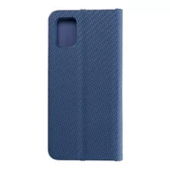 Etui i futerały do telefonów - Forcell Kabura LUNA Book Carbon do SAMSUNG Galaxy A51 niebieski - miniaturka - grafika 1