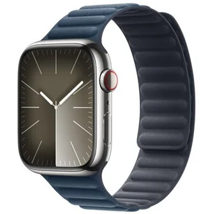 Apple karbowany magnetyczny w kolorze głębi oceanu do koperty 45 mm - rozmiar M/L - Kup na Raty - - Akcesoria do zegarków - miniaturka - grafika 1