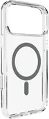 Etui i futerały do telefonów - Etui Puro Lite Mag TPU+PC kompatybilne z MagSafe na iPhone 17 Pro Max - przezroczyste z szarym pierścieniem - miniaturka - grafika 1