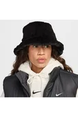 Czapki damskie - Kapelusz ze sztucznego futra Nike Apex - Czerń - miniaturka - grafika 1